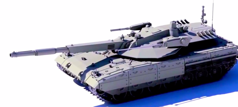 Illustration for article titled Cazan en vídeo al posible próximo supertanque ruso, el T-14 Armata